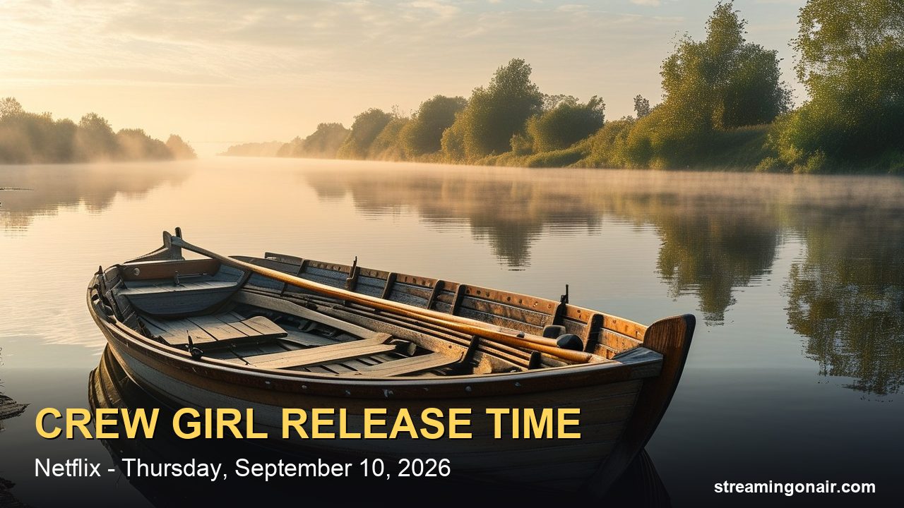 Crew Girl Release Time: When All 8 Episodes Drop on Netflix (Sept. 10, 2026)